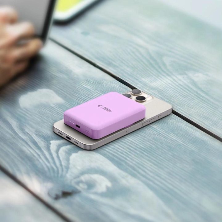 10000mAh galios baterija - rožinė