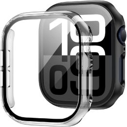 Grūdinto stiklo dėklas Apple Watch 10 (42 mm) – skaidrus