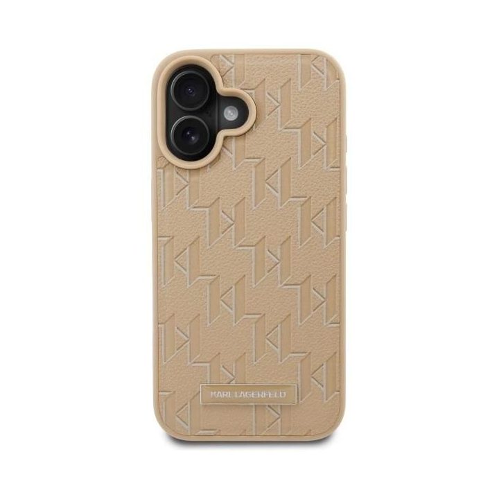 iPhone 16“ dėklas – smėlio spalvos