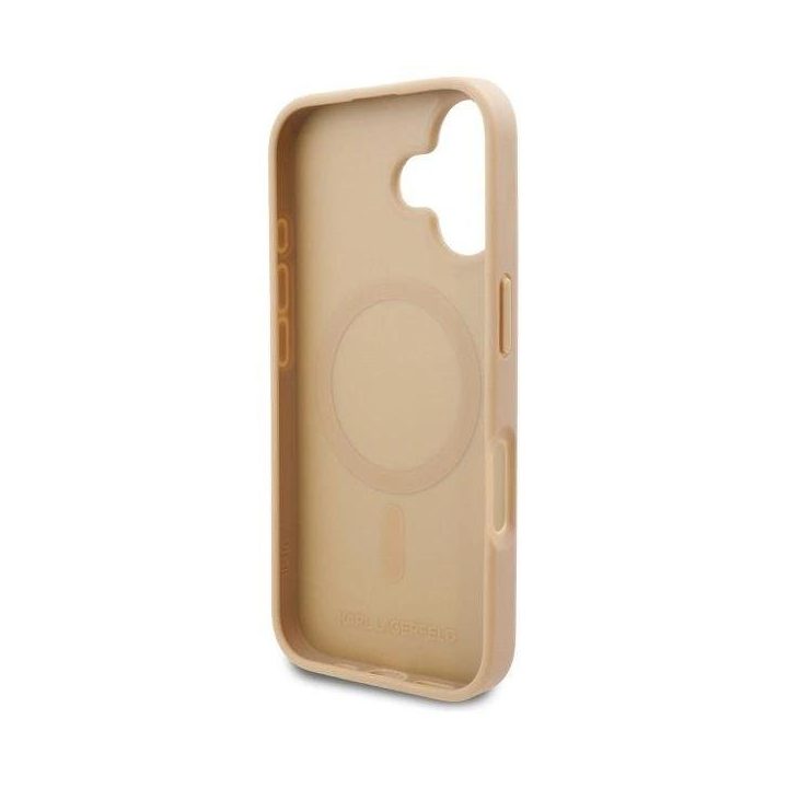 iPhone 16“ dėklas – smėlio spalvos