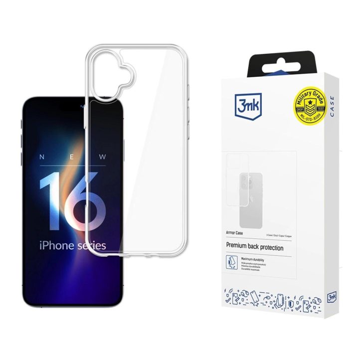 šarvuotas dėklas skirtas iPhone 16