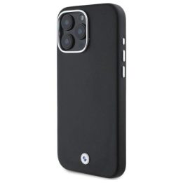 BMW metalinisdėklas iPhone 16 Pro Max“ – juodas