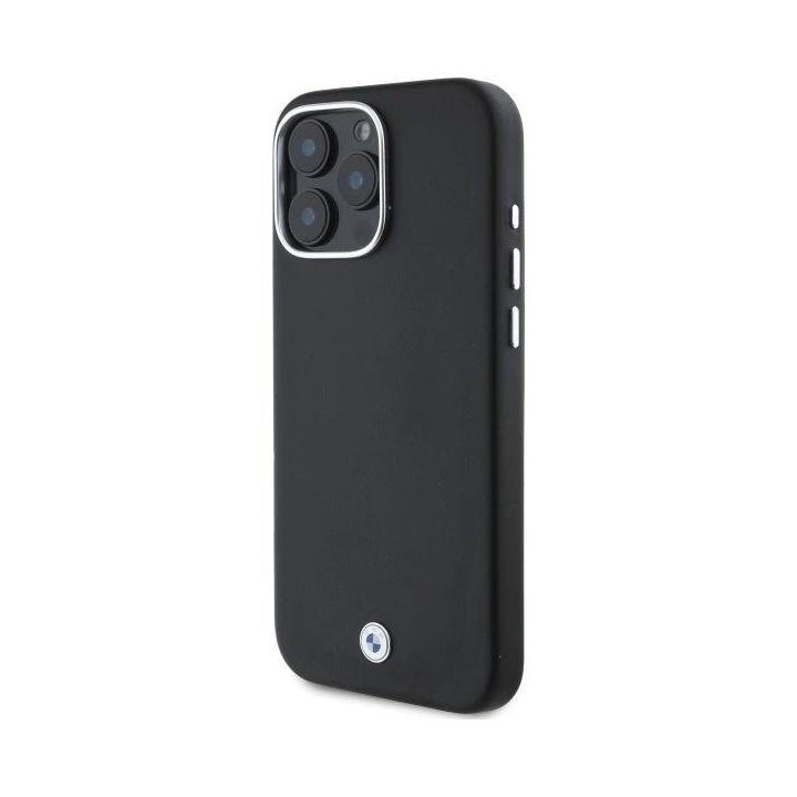 BMW metalinisdėklas iPhone 16 Pro Max“ – juodas
