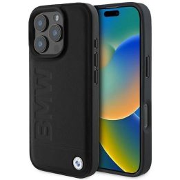 BMW odinis MagSafe“ iPhone 16 Pro Max“ dėklas – juodas