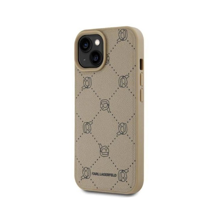 iPhone 15 dėklas – smėlio spalvos
