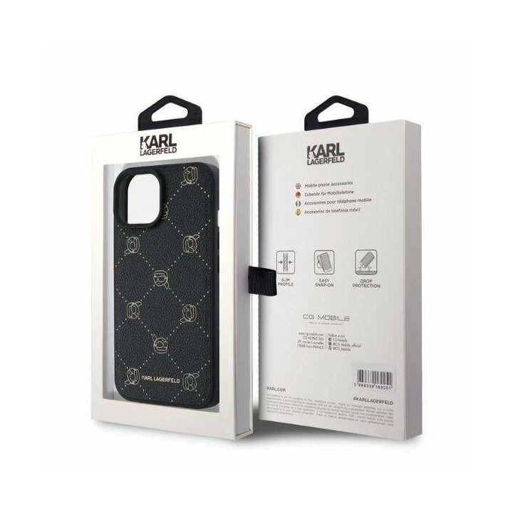 iPhone 15 dėklas - juodas