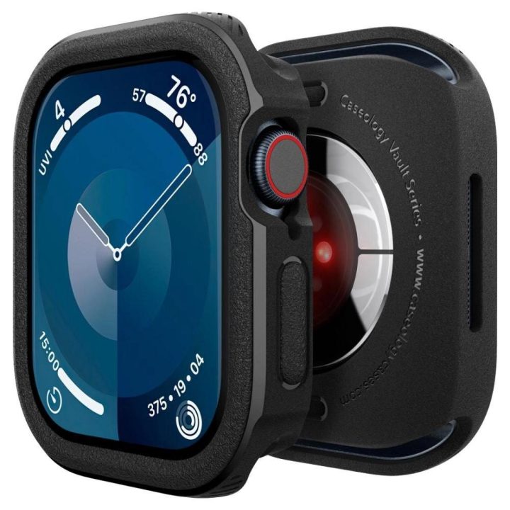 Apple Watch 10“ (46 mm) dėklas – juodas