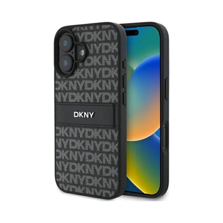 dėklas iPhone 16 telefonui – juodos spalvos