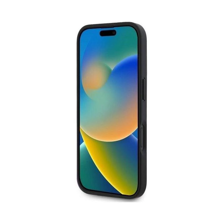 dėklas iPhone 16 telefonui – juodos spalvos