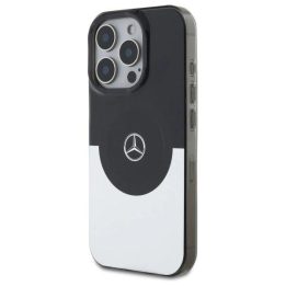 Mercedes“ dvisluoksnis BiColor MagSafe“ dėklas iPhone 16 Pro“ – sidabrinis