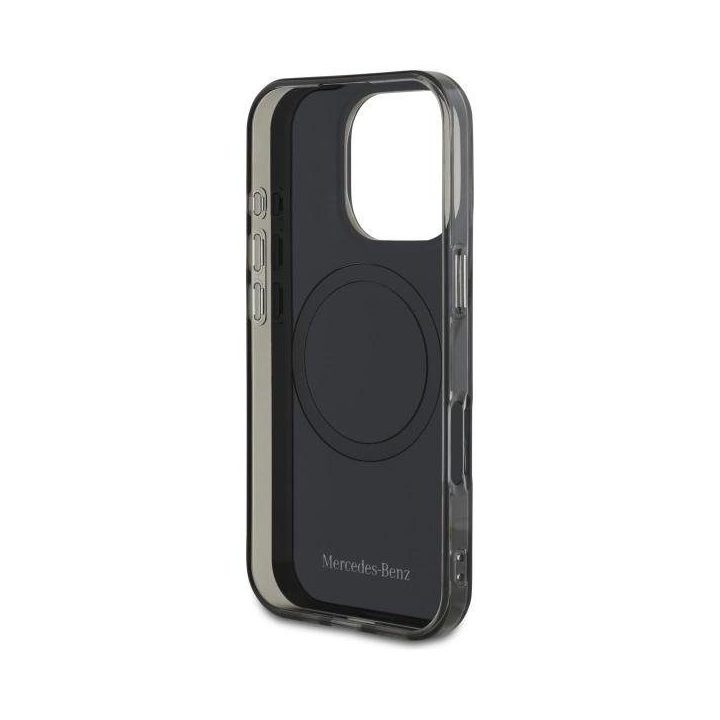 Mercedes“ dvisluoksnis BiColor MagSafe“ dėklas iPhone 16 Pro“ – sidabrinis