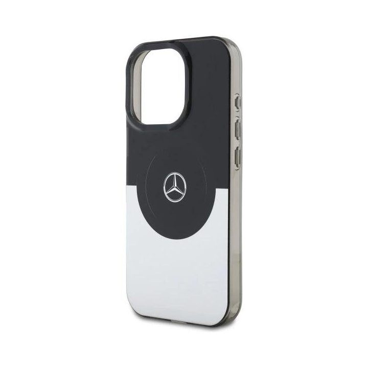 Mercedes“ dvisluoksnis BiColor MagSafe“ dėklas iPhone 16 Pro“ – sidabrinis