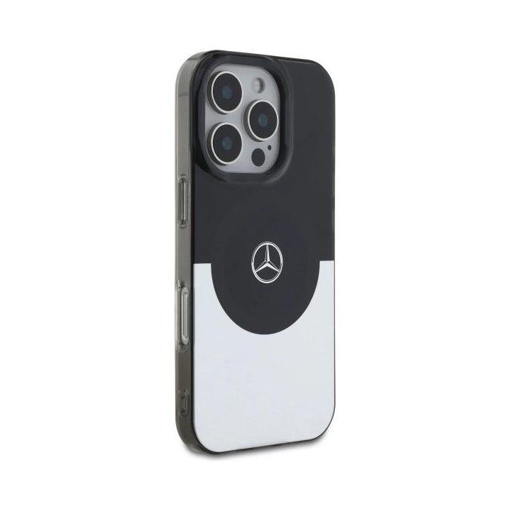 Mercedes“ dvisluoksnis BiColor MagSafe“ dėklas iPhone 16 Pro“ – sidabrinis