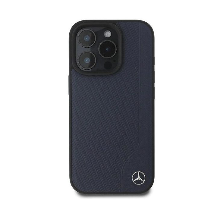 Mercedes MB“ odinis dėklas su MagSafe“ iPhone 16 Pro Max“ – tamsiai mėlynas