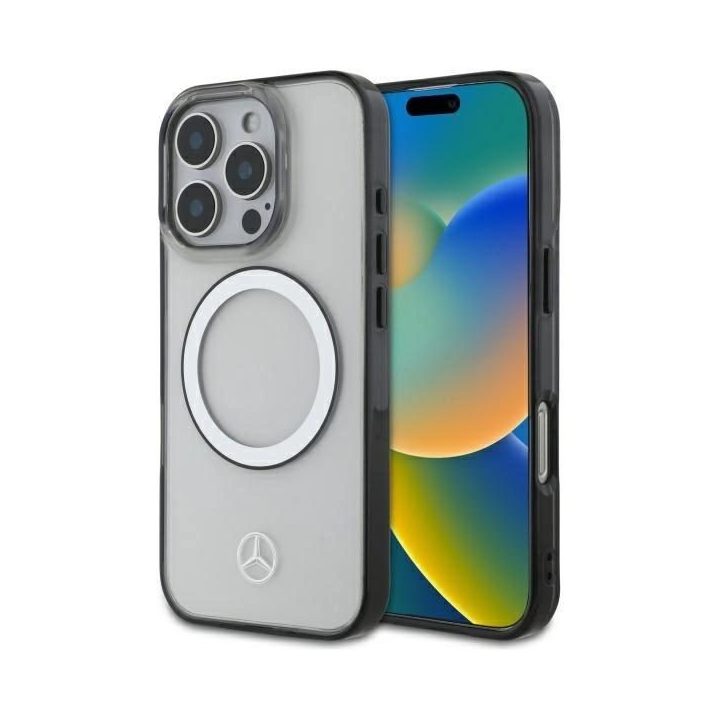 iPhone 16 Pro“ telefono dėklas – skaidrus