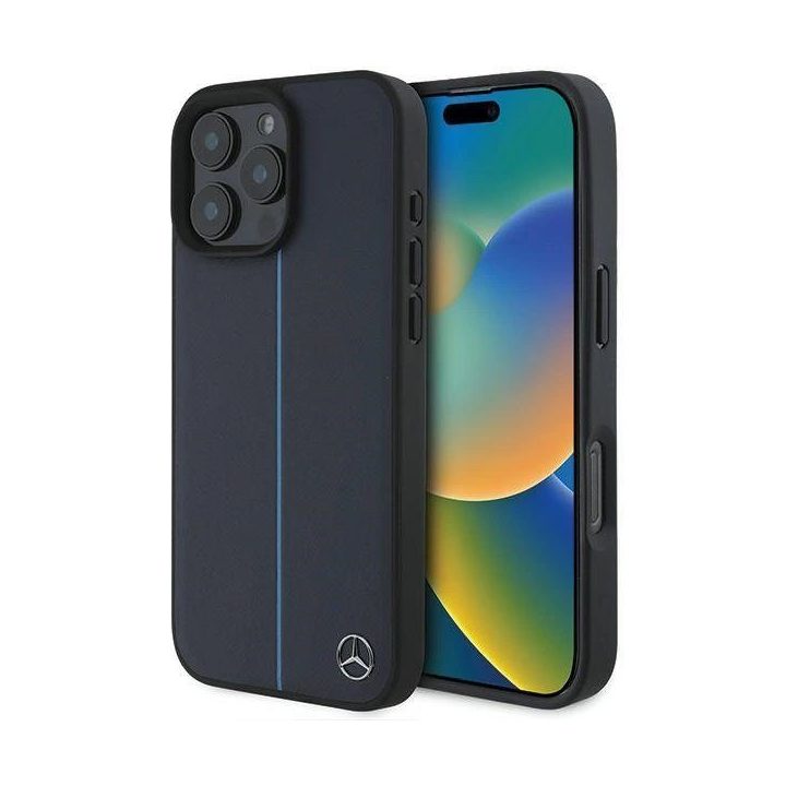 iPhone 16 Pro Max“ dėklas – tamsiai mėlynas