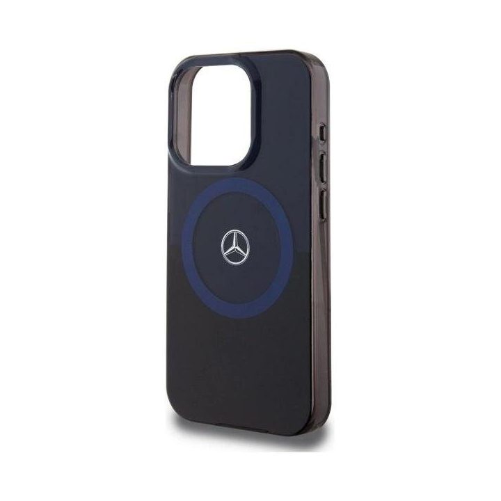 Mercedes MB“ dvisluoksnis dvipusis MagSafe“ dėklas iPhone 16 Pro Max“ – mėlynas