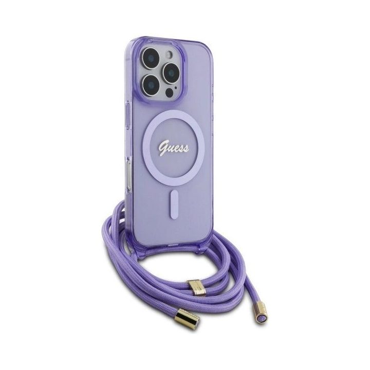 iPhone 16 Pro Max“ dėklas – violetinis