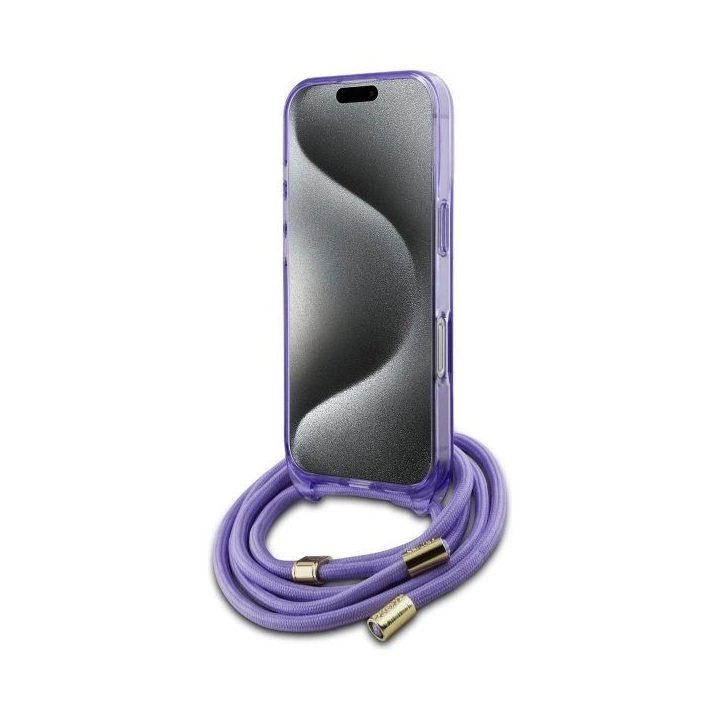 iPhone 16 Pro Max“ dėklas – violetinis