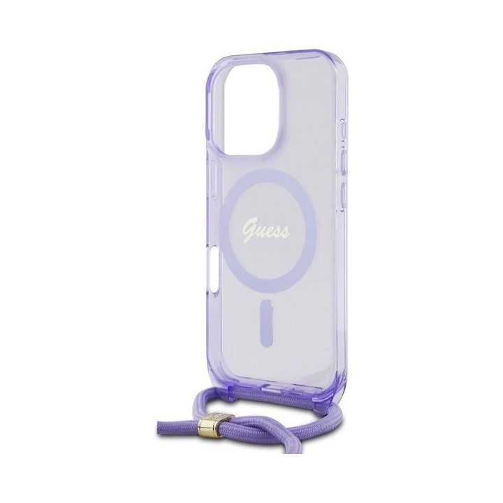 iPhone 16 Pro Max“ dėklas – violetinis
