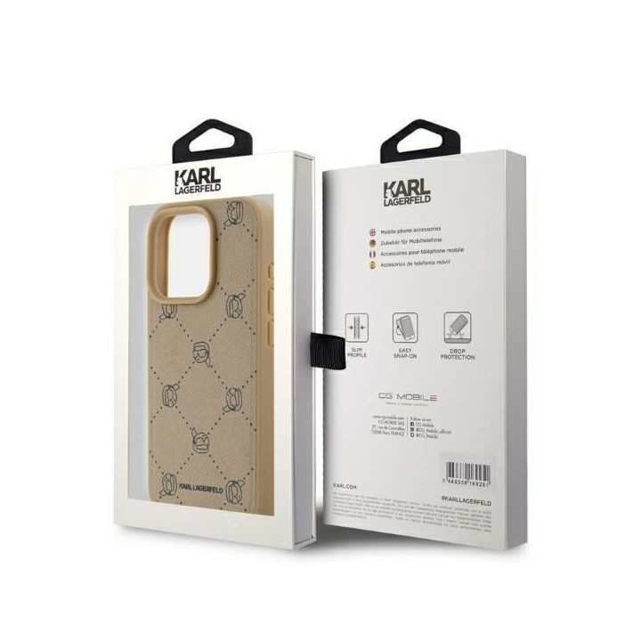 iPhone 15 Pro“ dėklas – smėlio spalvos