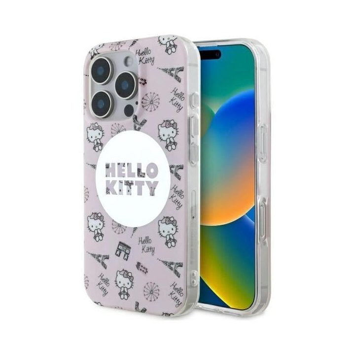 IPhone 16 Pro dėklas – rožinė