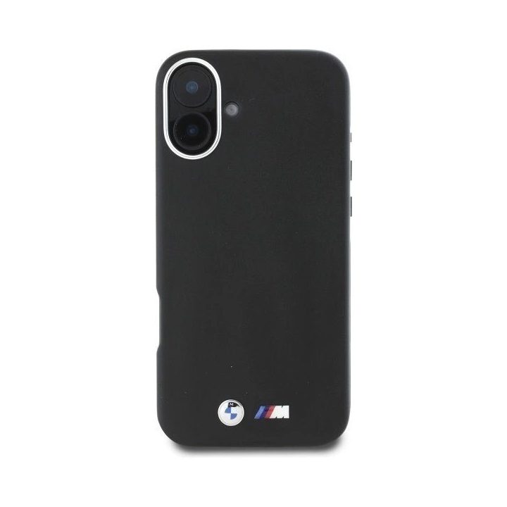 BMW M Smooth Full Wrapped Metal“ MagSafe“ dėklas iPhone 16 Plus“ - juoda
