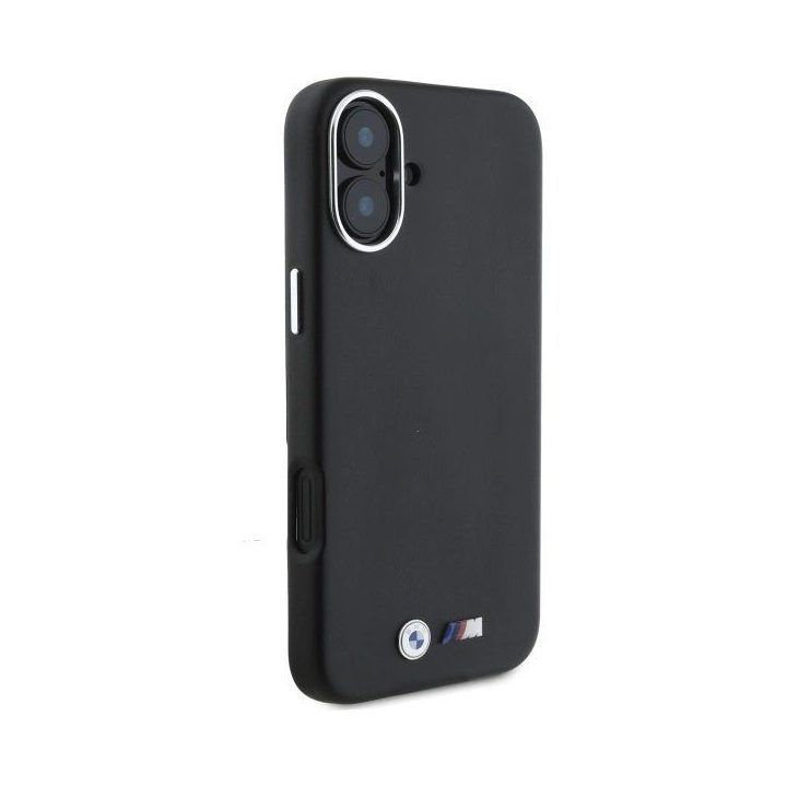 BMW M Smooth Full Wrapped Metal“ MagSafe“ dėklas iPhone 16 Plus“ - juoda