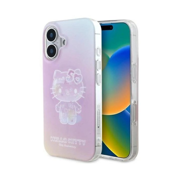 iPhone 16 dėklas - rožinis