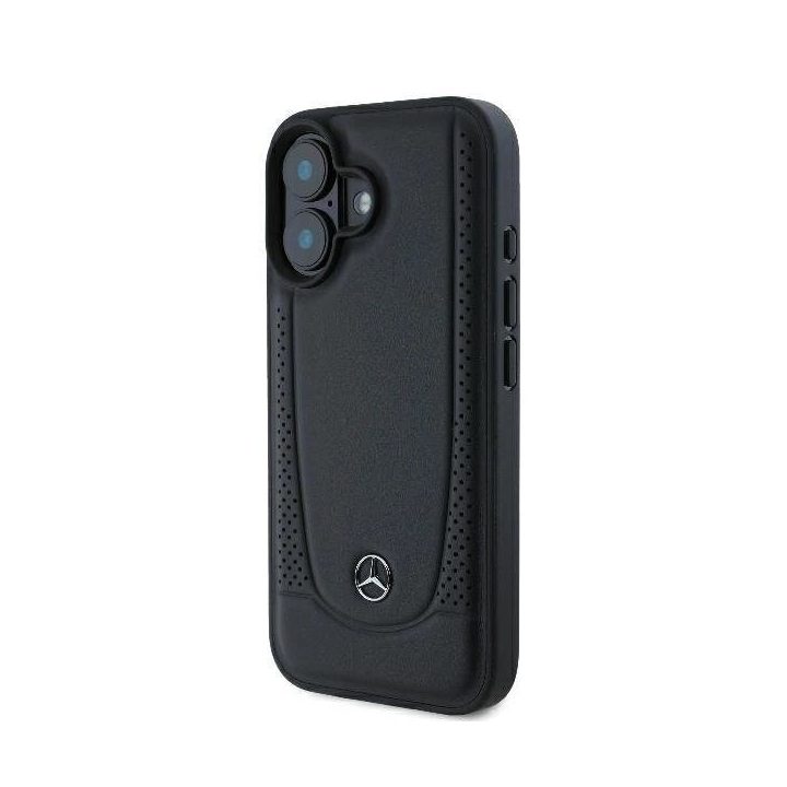 Mercedes-Benz“ odinis Urban“ dėklas iPhone 16“, juodos spalvos