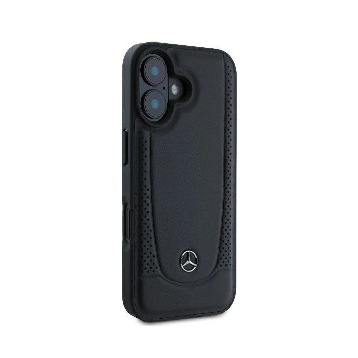 Mercedes-Benz“ odinis Urban“ dėklas iPhone 16“, juodos spalvos