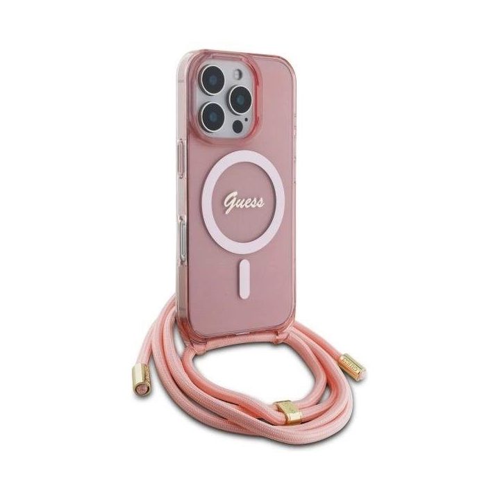 dėklas iPhone 16 Pro Max“ – rožinis