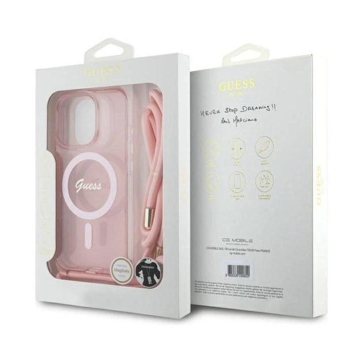dėklas iPhone 16 Pro Max“ – rožinis