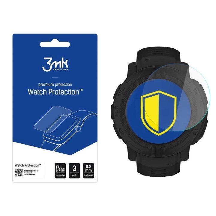 Grūdintas stiklas Watch Protection skirtas Garmin Instinct 2 / Solar