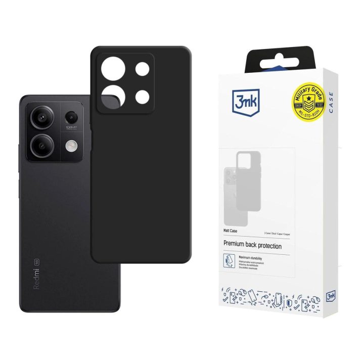 Silicone Case for Xiaomi Redmi Note 13 5G - Juoda