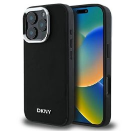 dėklas iPhone 16 Pro“ su sidabriniu logotipu