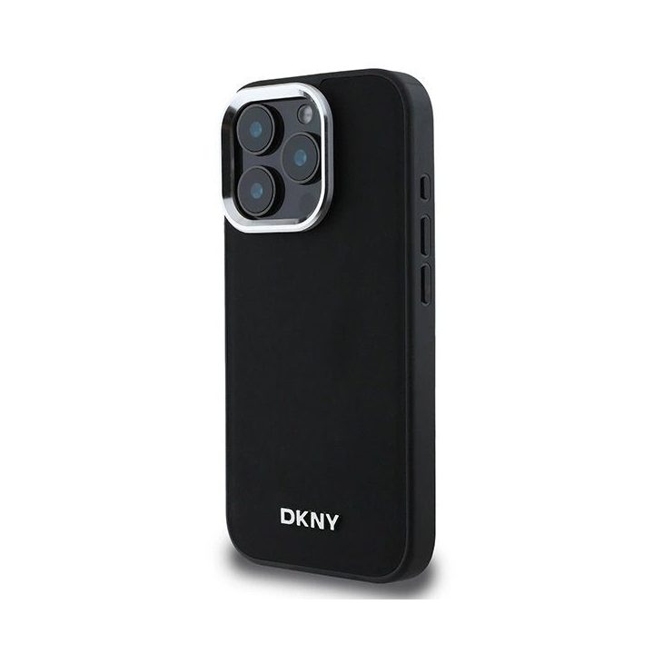 dėklas iPhone 16 Pro“ su sidabriniu logotipu