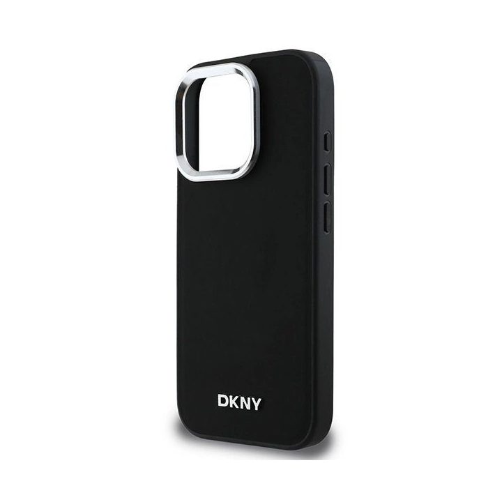 dėklas iPhone 16 Pro“ su sidabriniu logotipu