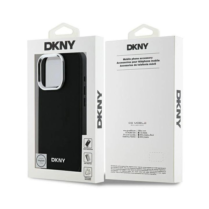 dėklas iPhone 16 Pro“ su sidabriniu logotipu