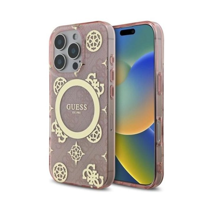 dėklas iPhone 16 Pro - rožinis