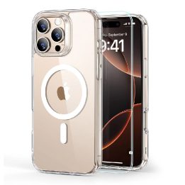 dėklas + grūdintas stiklas iPhone 16 Pro Max“ - skaidrus