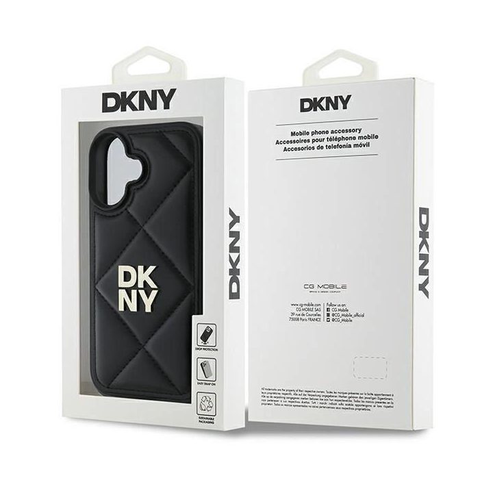 iPhone 16 dėklas – juodos spalvos