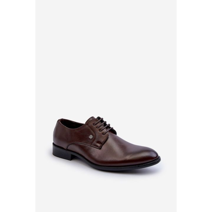 Vyriški elegantiški rudi brogues Jenavee