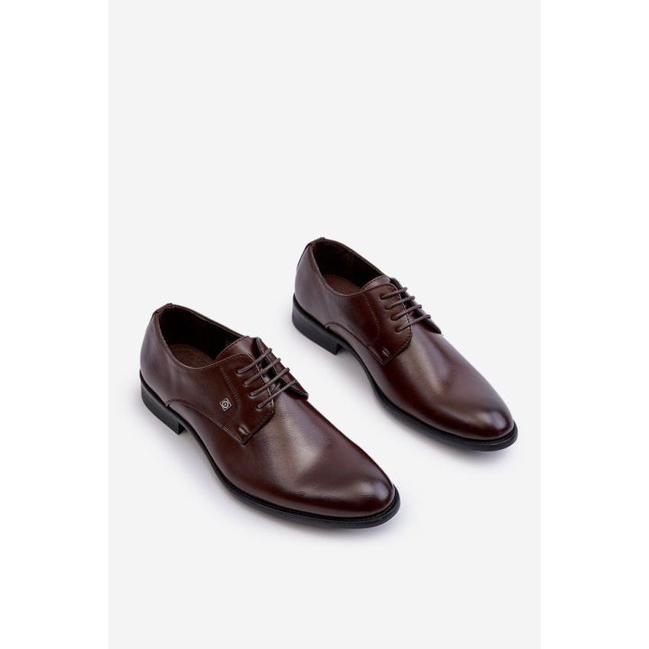 Vyriški elegantiški rudi brogues Jenavee