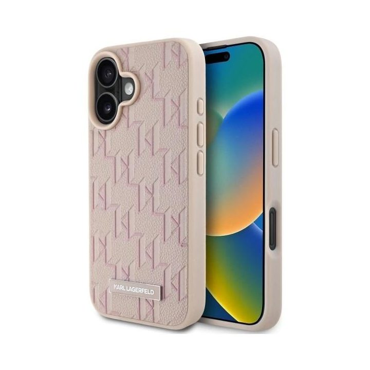 iPhone 16 dėklas – rausvos spalvos