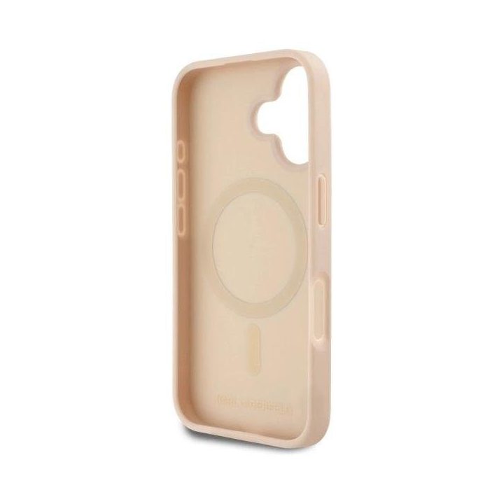 iPhone 16 dėklas – rausvos spalvos