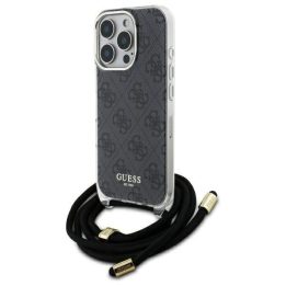 Dėklas iPhone 16 Pro Max telefonui - juodos spalvos