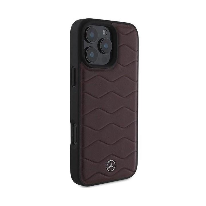 Mercedes MB Waves“ odinis dėklas iPhone 16 Pro Max“ – raudonas