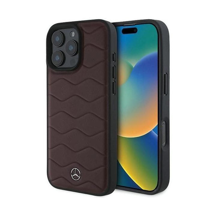 Mercedes MB Waves“ odinis dėklas iPhone 16 Pro Max“ – raudonas