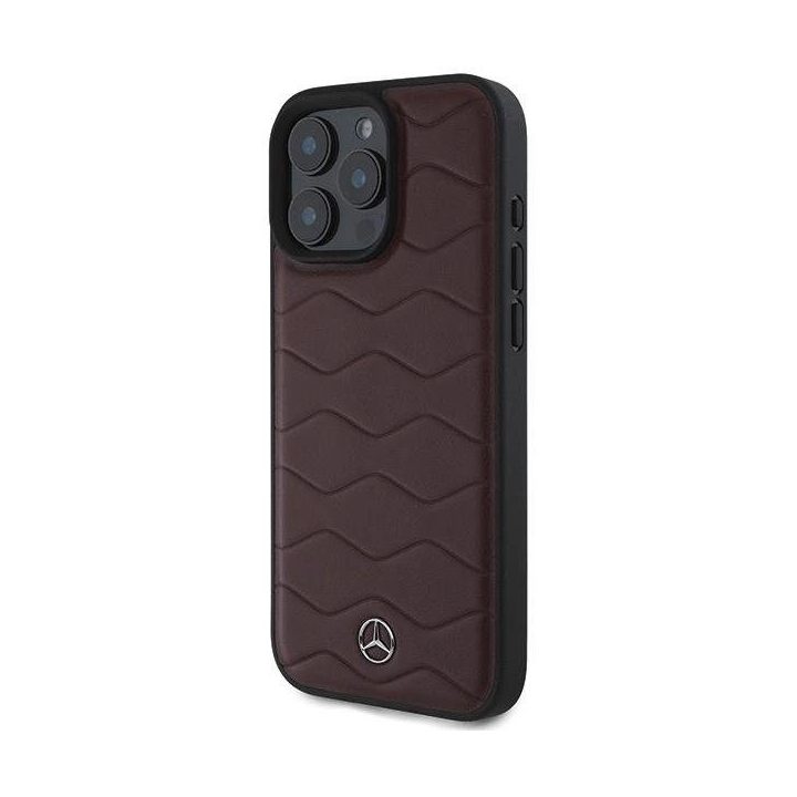 Mercedes MB Waves“ odinis dėklas iPhone 16 Pro Max“ – raudonas